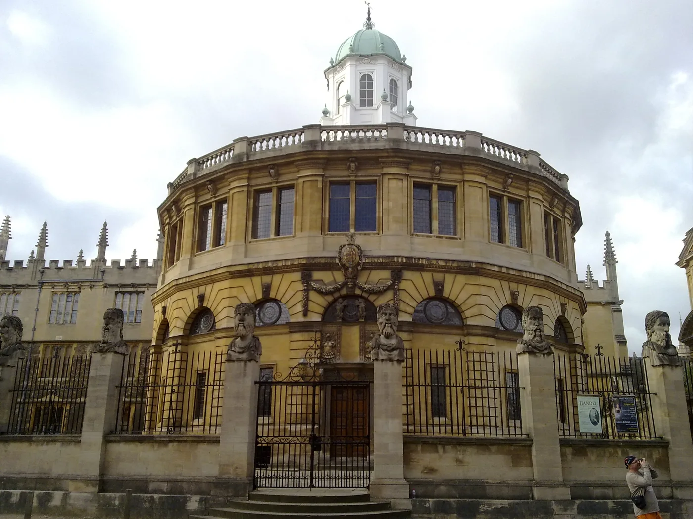 The Sheldonian Theatre from across Broad Street, where the Oxford 10 Day Food & Drink Festival runs from 9 to 18 October